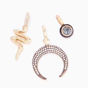 Stella & Dot Serpent Charm Set - NWOT
